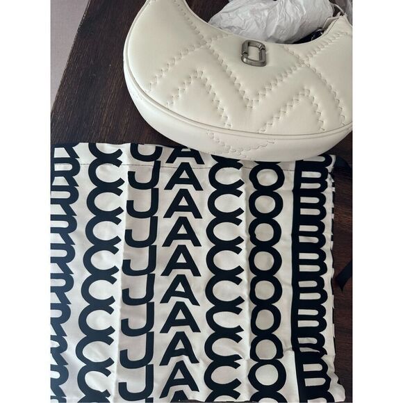 Beautiful authentic Marc Jacobs quilted curve bag in cotton - Picture 3 of 16